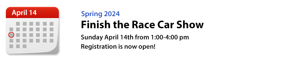 Finish the Race Car Show